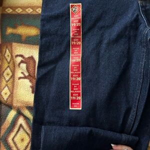 Dark Blue Denim Jeans